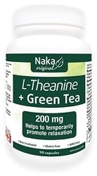 L-Theanine With Green Tea (90 Capsules)