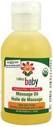 Lafe's Organic Baby Massage Oil (118mL)