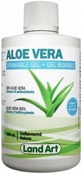 Land Art Aloe Vera Gel - Unflavoured (500mL)