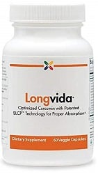 Longvida Optimized Curcumin 500mg 60 capsules
