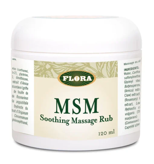 Flora MSM-Soothing-Massage-Rub feature