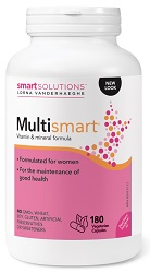 MULTIsmart (180 Vegetarian Capsules) Smart Solutions