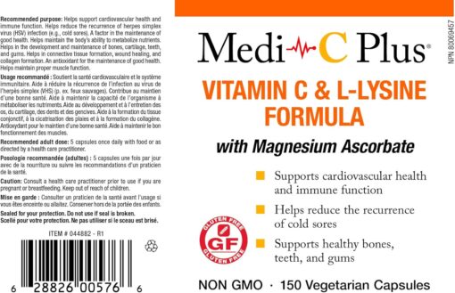 Medi~C Plus with Magnesium, Capsules English