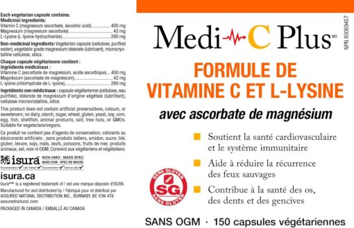 Medi~C Plus with Magnesium, Capsules French