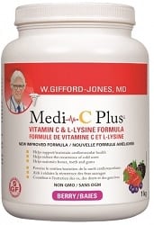 Medi C Plus Vitamin C & Lysine - Berry (1KG)