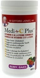 Medi C Plus Vitamin C & Lysine - Berry (600g)
