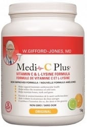 Medi C Plus Vitamin C & Lysine - Original (Citrus) (1KG)