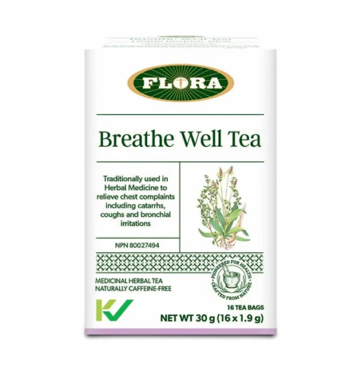 Flora Breathe Well Tea feature