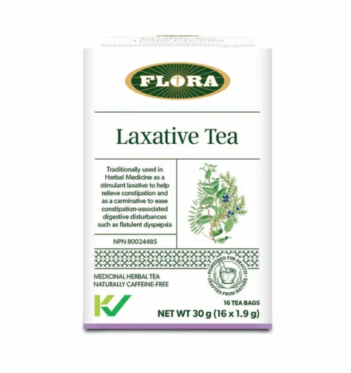 Flora Laxative tea feature