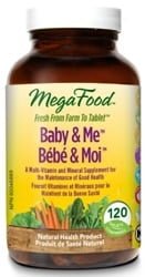 MegaFood Baby & Me (120 Tablets)