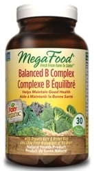 MegaFood Balanced B Complex (30 Tablets)