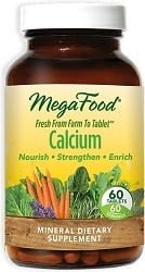MegaFood Calcium (60 Tablets)