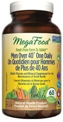 MegaFood Men Over 40 One Daily (60 Tablets)