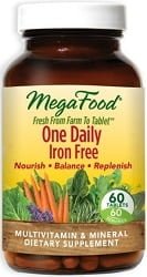 MegaFood One Daily Iron Free (60 Tablets)