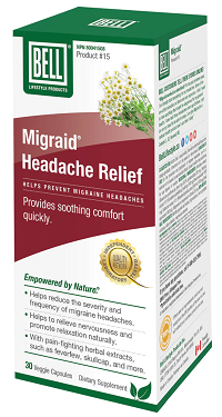 Bell Migraid headache 30 caps