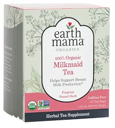 Milkmaid Tea 16 bags-Earth Mama