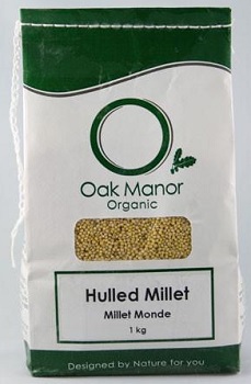 Millet Hulled Organic (1kg) Oak Manor