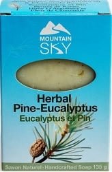 Mountain Sky Herbal Pine Eucalyptus Soap (135g)