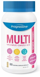 Multivitamin Prenatal (60 Vegetable Capsules) Progressive Nutrition