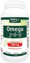 Naka Omega 3-6-9 1200mg (90 Capsules)