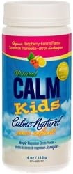 Natural Calm Kids Magnesium Citrate Powder - Raspberry Lemon Flavour (113g)