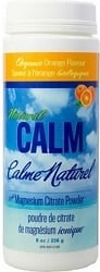 Natural Calm Magnesium Citrate Powder - Orange (226g)