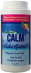 Natural Calm Magnesium Citrate Powder - Raspberry Lemon (454g)