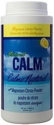 Natural Calm Magnesium Citrate Powder - Sweet Lemon (454g)