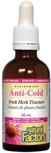 Natural Factors Anti-Cold Fresh Herb Tincture (50mL)