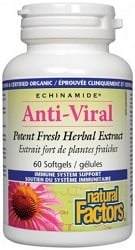 Natural Factors Anti-Viral Potent Fresh Herbal Extract (60 Softgels)