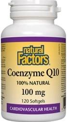 Natural Factors Coenzyme Q10 100mg (120 Softgels)