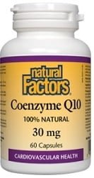 Natural Factors Coenzyme Q10 30mg (60 Softgels)
