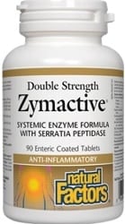 Natural Factors Double Strength Zymactive (90 Enteric Coated Tablets)