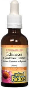 Natural Factors Echinacea & Goldenseal Tincture (50mL)