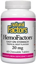 Natural Factors HemoFactors 20mg (60 Chewable Tablets)
