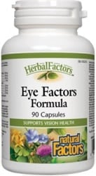 Natural Factors HerbalFactors Eye Factors Formula (90 Capsules)