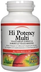 Natural Factors High Potency Multi Vegetarian Formula (90 Tablets)