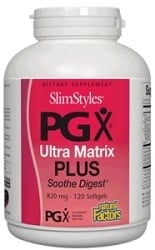 Natural Factors PGX Ultra Matrix Plus Soothe Digest (120 Softgels)
