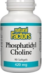 Natural Factors Phosphatidyl Choline 420mg (90 Softgels)