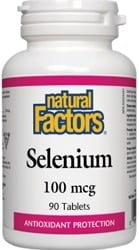 Natural Factors Selenium 100mcg (90 Tablets)
