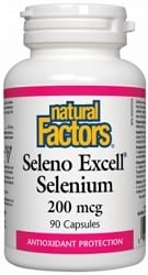 Natural Factors Seleno Excell Selenium 200mcg (90 Capsules)