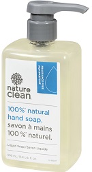 Nature Clean Liquid Hand Soap - Unscented (500mL)