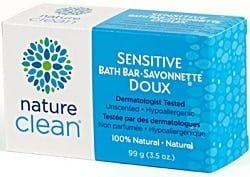 Nature Clean Sensitive Bath Bar - Unscented (99g)