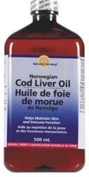 Nature's Harmony Norwegian Cod Liver Oil - Cherry (500mL)