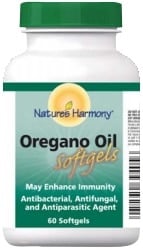 Nature's Harmony Oil of Oregano (60 Softgels)