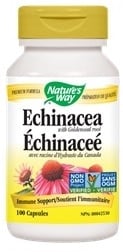 Nature's Way Echinacea with Goldenseal Root (100 Capsules)
