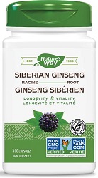 Nature's Way Siberian Ginseng Root (100 Capsules)