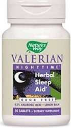 Nature's Way Valerian Nighttime (50 Tablets)
