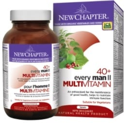 New Chapter 40+ Every Man II Multivitamin (96 Tablets)