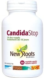 New Roots Herbal Candida Stop 15-Day Supply (90 Vegetable Capsules)